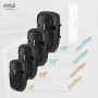 Pyle - PPHP103MU , Sound and Recording , PA Loudspeakers - Cabinet Speakers , Loudspeaker PA Molded Cabinet Speaker System, Active Powered 2-Way Stereo Sound, Recording Ability, USB/SD, Aux Input (10