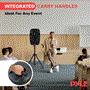 Pyle - PPHP155ST , Sound and Recording , PA Loudspeakers - Cabinet Speakers , Bluetooth Active-Powered Loudspeaker Cabinet Kit - Wireless Music Streaming PA Speaker System, FM Stereo Radio, USB/SD Readers, Includes Speaker Stand, Wired Microphone (15