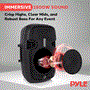 Pyle - PPHP155ST , Sound and Recording , PA Loudspeakers - Cabinet Speakers , Bluetooth Active-Powered Loudspeaker Cabinet Kit - Wireless Music Streaming PA Speaker System, FM Stereo Radio, USB/SD Readers, Includes Speaker Stand, Wired Microphone (15