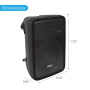 Pyle - PPHP28AMX , Sound and Recording , PA Loudspeakers - Cabinet Speakers , Stage & Studio DJ Speaker & Mixer Bundle Kit - (2) 8’’ Bluetooth PA Loud-Speakers, 8-Ch. Audio Mixer, Speaker Stands, Wired Microphone (300 Watt)