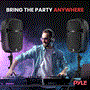 Pyle - PPHP837UB , Sound and Recording , PA Loudspeakers - Cabinet Speakers , Wireless BT Streaming Loudspeaker PA Cabinet Speaker System, Powered 2-Way Full Range Sound, USB/SD, FM Radio, Aux Input, 8-Inch, 700 Watt