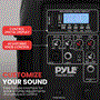 Pyle - PPHP849KT , Sound and Recording , PA Loudspeakers - Cabinet Speakers , Active + Passive PA Speaker System Kit - Dual Loudspeaker Sound Package, 8