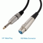 Pyle - PPMJL15 , Home and Office , Cables - Wires - Adapters , Sound and Recording , Cables - Wires - Adapters , 15ft. Professional Microphone Cable 1/4