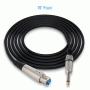 Pyle - PPMJL15 , Home and Office , Cables - Wires - Adapters , Sound and Recording , Cables - Wires - Adapters , 15ft. Professional Microphone Cable 1/4