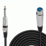 Pyle - PPMJL30 , Home and Office , Cables - Wires - Adapters , Sound and Recording , Cables - Wires - Adapters , 30ft. Professional Microphone Cable 1/4