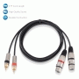 Pyle - PPRCX05 , Home and Office , Cables - Wires - Adapters , Sound and Recording , Cables - Wires - Adapters , Dual 5ft. Professional Audio Link Cable XLR Female to RCA Male