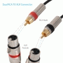 Pyle - PPRCX05 , Home and Office , Cables - Wires - Adapters , Sound and Recording , Cables - Wires - Adapters , Dual 5ft. Professional Audio Link Cable XLR Female to RCA Male