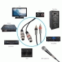 Pyle - PPRCX05 , Home and Office , Cables - Wires - Adapters , Sound and Recording , Cables - Wires - Adapters , Dual 5ft. Professional Audio Link Cable XLR Female to RCA Male
