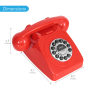 Pyle - PPRETRO25RD , Home and Office , Turntables - Phonographs , Vintage / Classic Style Corded Phone - Retro Design Landline Telephone