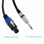 Pyle - PPSJ15 , Home and Office , Cables - Wires - Adapters , Sound and Recording , Cables - Wires - Adapters , 15ft. 12 Gauge Professional Speaker Cable Compatible With Speakon Connector to 1/4