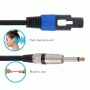Pyle - PPSJ15 , Home and Office , Cables - Wires - Adapters , Sound and Recording , Cables - Wires - Adapters , 15ft. 12 Gauge Professional Speaker Cable Compatible With Speakon Connector to 1/4