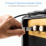 Pyle - PPSJ50 , Home and Office , Cables - Wires - Adapters , Sound and Recording , Cables - Wires - Adapters , 50ft. 12 Gauge Professional Speaker Cable Compatible With Speakon Connector to 1/4