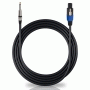 Pyle - PPSJ50 , Home and Office , Cables - Wires - Adapters , Sound and Recording , Cables - Wires - Adapters , 50ft. 12 Gauge Professional Speaker Cable Compatible With Speakon Connector to 1/4