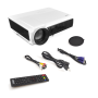 Pyle - UPRJD903 , Home and Office , Projectors , Digital Multimedia Projector, Full HD 1080p Support (Mac & PC Compatible)