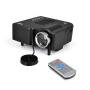 Pyle - UPRJG48 , Home and Office , Projectors , Mini Compact Pocket Projector, 1080p Support, USB/SD Card Readers, HDMI & VGA Inputs, Upside-Down Mountable