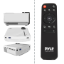 Pyle - prjg74 , Home and Office , Projectors , Compact Digital Multimedia Projector, HD 1080p Support, MP3/USB/SD/AV/VGA (Mac & PC Compatible)