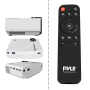 Pyle - PRJG74 , Home and Office , Projectors , Compact Digital Multimedia Projector, HD 1080p Support, MP3/USB/SD/AV/VGA (Mac & PC Compatible)