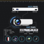 Pyle - prjg74 , Home and Office , Projectors , Compact Digital Multimedia Projector, HD 1080p Support, MP3/USB/SD/AV/VGA (Mac & PC Compatible)