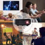 Pyle - PRJG88 , Home and Office , Projectors , Compact Digital Multimedia Projector with 1080p HD Support, Up to 80