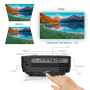 Pyle - PRJG88 , Home and Office , Projectors , Compact Digital Multimedia Projector with 1080p HD Support, Up to 80