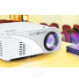 Pyle - UPRJG95 , Home and Office , Projectors , Digital Multimedia Projector with 1080p Support, Up to 120’’ Display Screen, HDMI + USB Reader