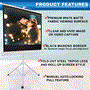 Pyle - PRJTP42.5 , Home and Office , Projector Screens - Accessories , 40-inch Video Projector Screen - Manual Roll-Up & Fold-Out Projection Display, Tripod Stand Style