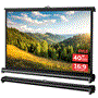 Pyle - PRJTP46.5 , Home and Office , Projector Screens - Accessories , 40-inch Projector Viewing Display Screen, Manual Retractable Pull-Out Style (32