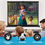 Pyle - PRJTP53 , Home and Office , Projector Screens - Accessories , 50-inch Projector Viewing Display Screen, Manual Retractable Pull-Out Style (40