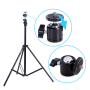 Pyle - PRJTPS44 , Musical Instruments , Mounts - Stands - Holders , Sound and Recording , Mounts - Stands - Holders , Pocket Projector Stand - Universal Device Camera / Camcorder Tripod Mount Holder