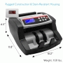 Pyle - PRMC150 , Home and Office , Currency Handling - Money Counters , Automatic Bill Counter, Digital Cash Money Banknote Counting Machine