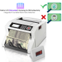 Pyle - PRMC400 , Home and Office , Currency Handling - Money Counters , Digital Bill Counter, Automatic Cash Money Banknote Counting Machine