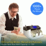 Pyle - PRMC720.5 , Home and Office , Currency Handling - Money Counters , Automatic Bill Counter - Digital Cash Money Counting Machine
