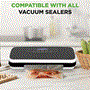 Pyle - PRTPKVS12RL , Kitchen & Cooking , Vacuum Sealers , Vacuum Sealer Bags - Universal Air Vac Sealing Bags (2 Rolls, 100’ ft. Total Length)