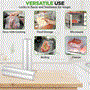 Pyle - PRTPKVS14RL , Kitchen & Cooking , Vacuum Sealers , Vacuum Sealer Bags - Universal Air Vac Sealing Bags (2 Rolls, 100’ ft. Total Length)