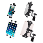 Pyle - PRTPMKSPAD7 , Musical Instruments , Mounts - Stands - Holders , Sound and Recording , Mounts - Stands - Holders , Universal iPad/Tablet Stand Mount - Tablet Holder Attachment (Works with all iPad Models)