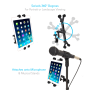 Pyle - PRTPMKSPAD7 , Musical Instruments , Mounts - Stands - Holders , Sound and Recording , Mounts - Stands - Holders , Universal iPad/Tablet Stand Mount - Tablet Holder Attachment (Works with all iPad Models)