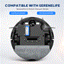 Pyle - PRTPUCVAC1001B , Home and Office , Robot Vacuum Cleaners , Replacement Battery for Smart Robot Vacuum Cleaner, Compatible with SereneLife: SereneStorm PUCRVACX200BK and PUCRVACX200WT Robot Vacuums