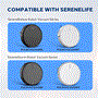 Pyle - PRTPUCVAC1003 , Home and Office , Robot Vacuum Cleaners , Replacement Power Adapter for Smart Robot Vacuum Cleaner, Compatible with SereneLife: SereneBreeze PUCRCVAC100BK, PUCRCVAC100WT, and SereneStorm PUCRVACX200BK, PUCRVACX200WT Robot Vacuums