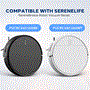 Pyle - PRTPUCVAC1004A , Home and Office , Robot Vacuum Cleaners , Replacement Remote Control for Smart Robot Vacuum Cleaner, Compatible with SereneLife: SereneBreeze PUCRCVAC100BK and PUCRCVAC100WT Robot Vacuums