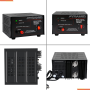 Pyle - PS14KX , Home and Office , Power Supply - Power Converters , Bench Power Supply - AC-to-DC Power Converter (12 Amp)