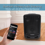 Pyle - UPSBT65A , Sound and Recording , PA Loudspeakers - Cabinet Speakers , Compact & Portable Bluetooth PA Speaker - Karaoke Sound System with Wireless Microphone, Built-in Rechargeable Battery, MP3/USB/SD