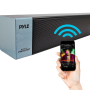 Pyle - PSBV250BT , Sound and Recording , SoundBars - Home Theater , Audio Level Bluetooth Stereo SoundBar Digital Speaker System, 2-Channel, Remote Control and AUX (3.5mm), RCA & Optical Inputs