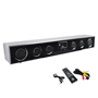 Pyle - PSBV400 , Sound and Recording , SoundBars - Home Theater , 6-Way 300 Watt Multi-Source Wall/Shelf Mount Sound Bar w/USB, SD, MP3, FM Tuner