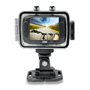 Pyle - PSCHD30OR , Gadgets and Handheld , Cameras - Videocameras , High-Definition Sport Action Camera with 720p Wide-Angle Camcorder, 5.0 MP Camera, 2-Inch Touch Screen, Micro SD Card Slot, Waterproof Case and Mounting Gear for Biking, Riding, Racing, Skiing and Water Sports (Orange Color)