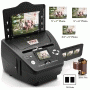 Pyle - PSCNPHO53.5 , Gadgets and Handheld , Cameras - Videocameras , 3-in-1 Photo, Slide and Film Scanner - Digital Media Converter Copier for Pictures, Negatives & Slides