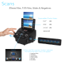 Pyle - pscnpho53 , Home and Office , Cameras - Videocameras , Gadgets and Handheld , Cameras - Videocameras , 3-in-1 Photo, Slide and Film Scanner - Digital Media Digitizer Copier for Pictures, Negatives & Slides