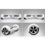 Pyle - pscoot33wt , Sports and Outdoors , Kids Toy Scooters , Electronic Smart Scooter, Self-Balancing Hoverboard, Dual Wheel Style