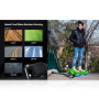 Pyle - pscoot33wt , Sports and Outdoors , Kids Toy Scooters , Electronic Smart Scooter, Self-Balancing Hoverboard, Dual Wheel Style