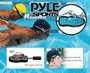 Pyle - PSHWPMP3 , Gadgets and Handheld , Headphones - MP3 Players , Sound and Recording , Headphones - MP3 Players , 4GB Waterproof High Speed USB/MP3 & WMA Player W/Headphones