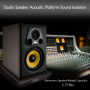 Pyle - PSI06 , Sound and Recording , Sound Isolation - Dampening , Sound Dampening Speaker Riser - Studio Speaker Acoustic Platform Sound Isolation (10.4